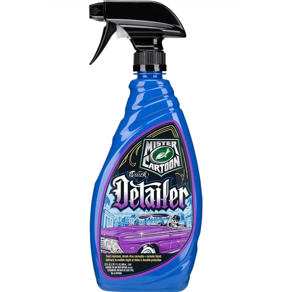 Turtlewax Mister Cartoon Quick Detailer~Swirl Resistant & Streak Free Carnauba